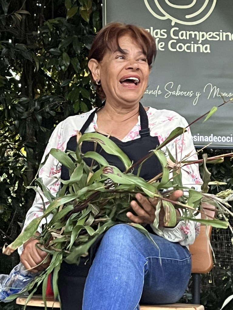 Hilda Bustamante de Escuelas Campesinas de Cocina